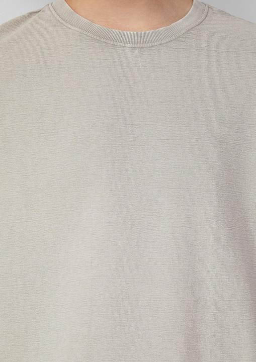 Produktbild S.Oliver T-Shirt Gewaschenes T-Shirt mit Flammgarnstruktur (S)