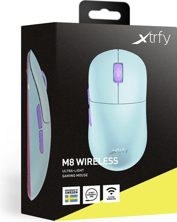 Actual product image CHERRY xtrfy M8 (Cable, Wireless)