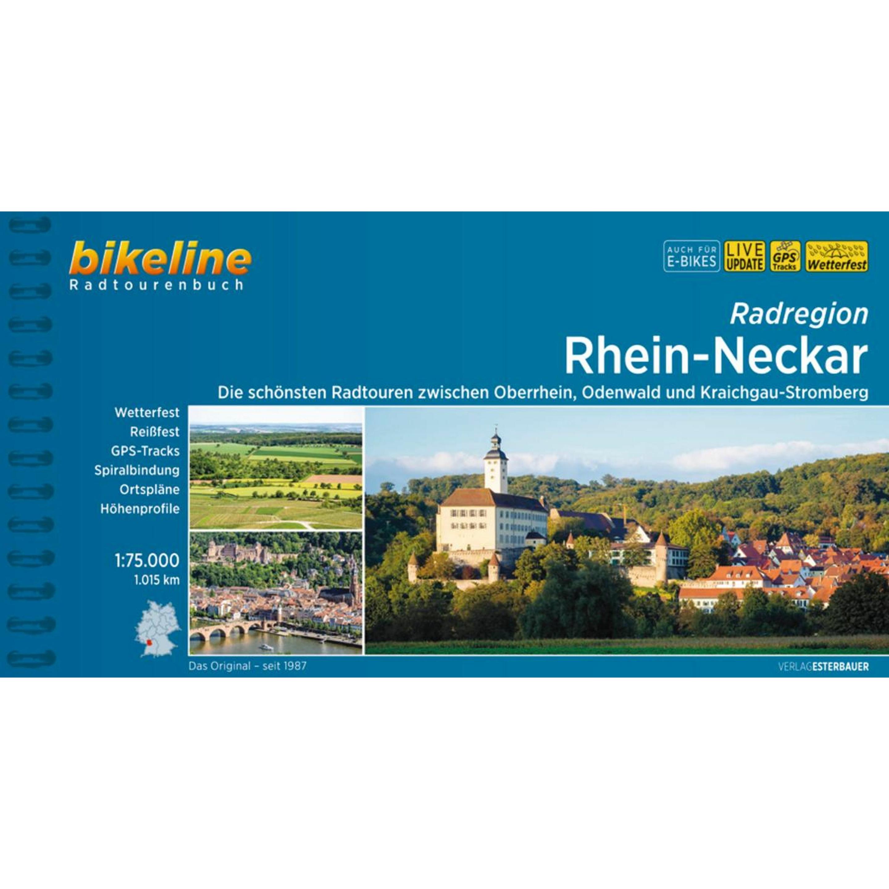 Radregion Rhein-Neckar, Ratgeber von Esterbauer Verlag