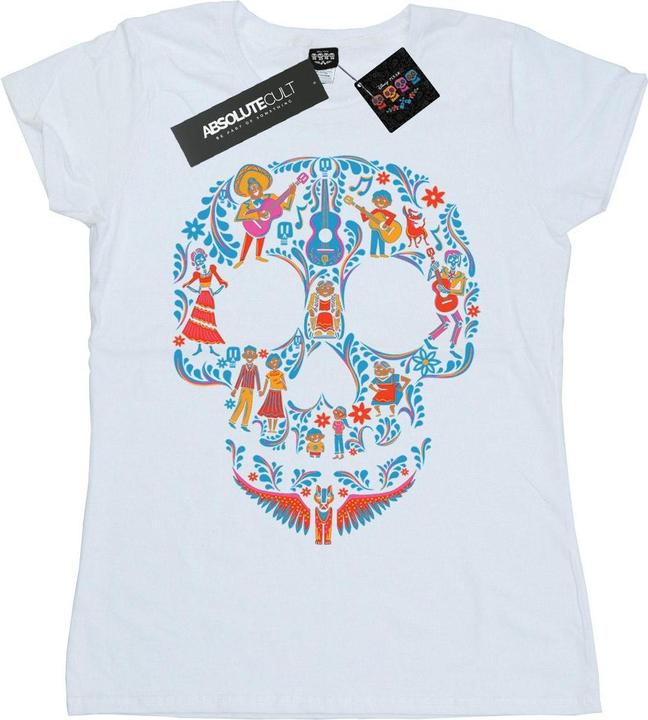 Actual product image La Maison du Coco Womens/Ladies Skull Cotton T-Shirt (L)