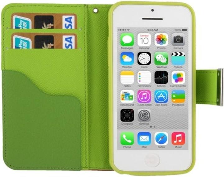 Produktbild König Design Schutzhülle Handy (Flip Quer) für Handy Apple iPhone 5C WGGO (Apple iPhone 5c)