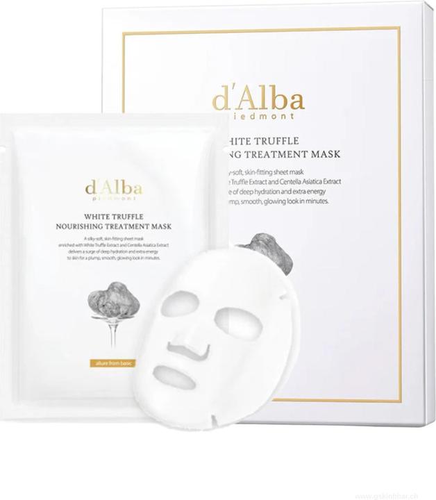 Actual product image d'Alba Dalba Italian White Truffle Nourishing Treatment Mask Vegan Skincare (5 ml)