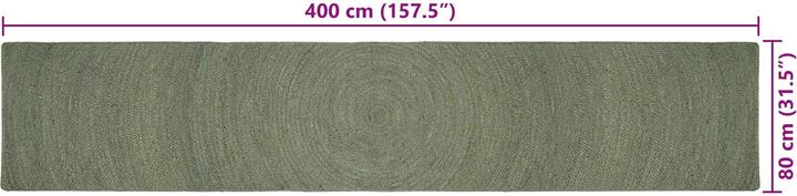 Produktbild vidaXL Bereichsteppich (80 x 400 cm)