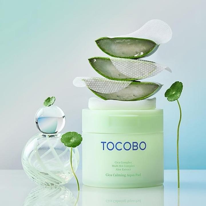 Produktbild Tocobo Cica Calming Aqua Pad 60ea (Reinigungstücher Gesicht)