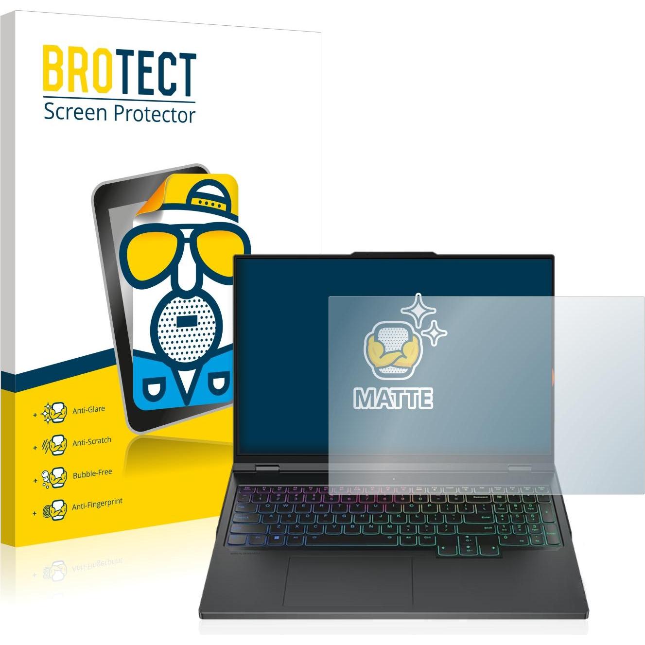 BROTECT Entspiegelungs-Schutzfolie Displayschutz Matt (40.64", 16 : 10), Notebook Schutzfolie