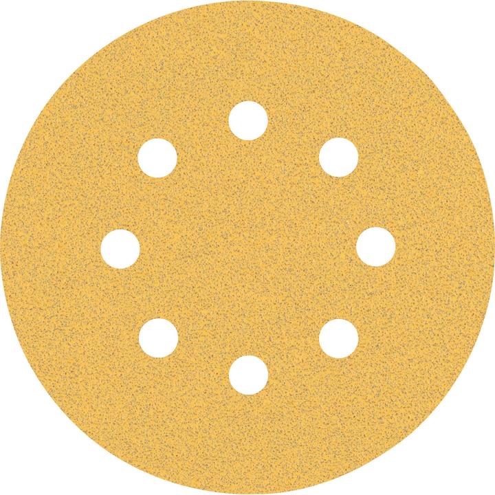 Bosch Professional Zubehör EXPERT C470 Sanding paper with 8 holes for random orbital sanders, 125 mm, G 80, 50 pcs. (80)