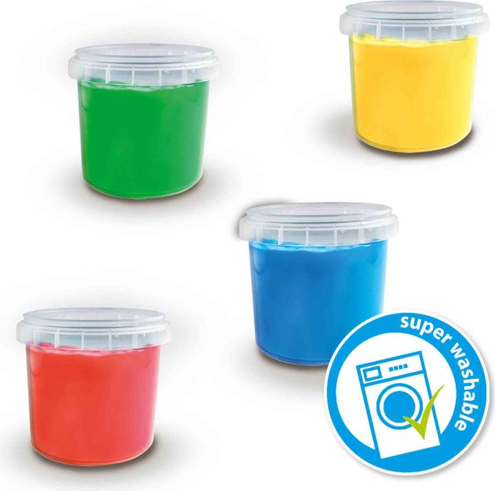 Actual product image Ses ECO finger painting set with painting apron