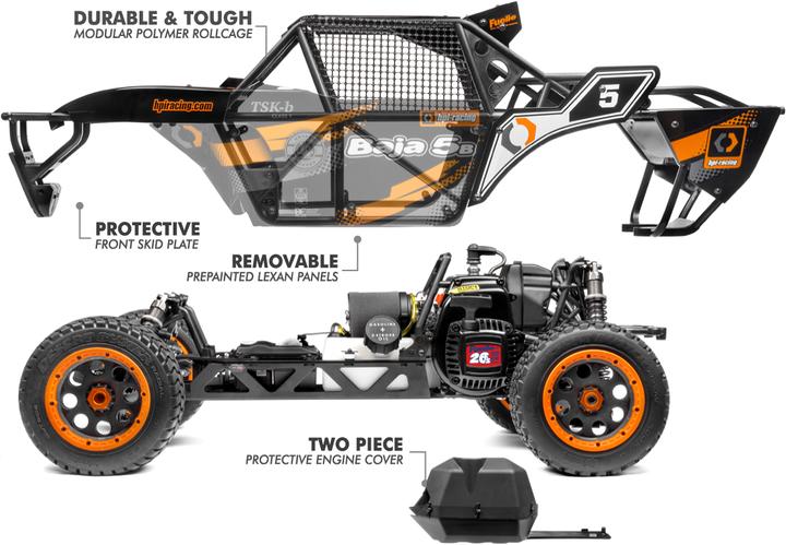 Produktbild HPI Baja 5B Kraken TSK-B (RTR Ready-to-Run)