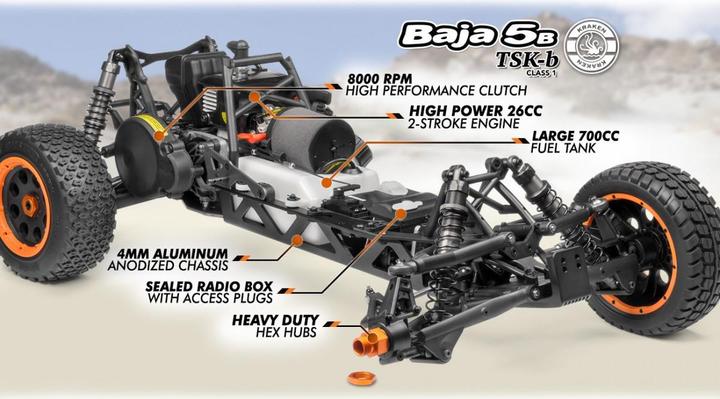 Produktbild HPI Baja 5B Kraken TSK-B (RTR Ready-to-Run)