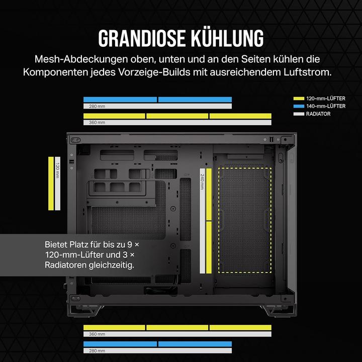 Produktbild Corsair 2500X (mATX, Mini-ITX)