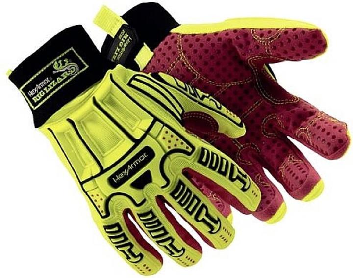 HexArmor Rig Lizard 6068108 Synthetic Leather Cut Protection Glove Size (Gloves)