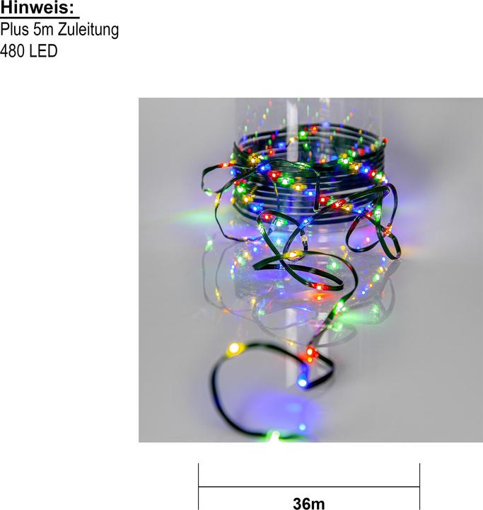 Actual product image Star Trading Dew Drop Micro Light Chain (36 m)