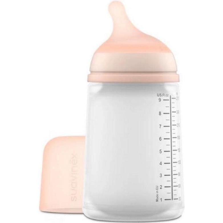 Suavinex Trasparente Biberon, Zero Zero (270 Ml)