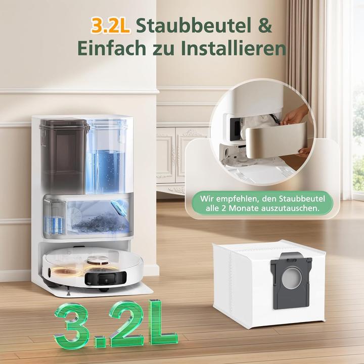 Actual product image Plutoos 10 Pack Staubbeutel für Dreame X40 X50 L10s 3.2L (10 x)