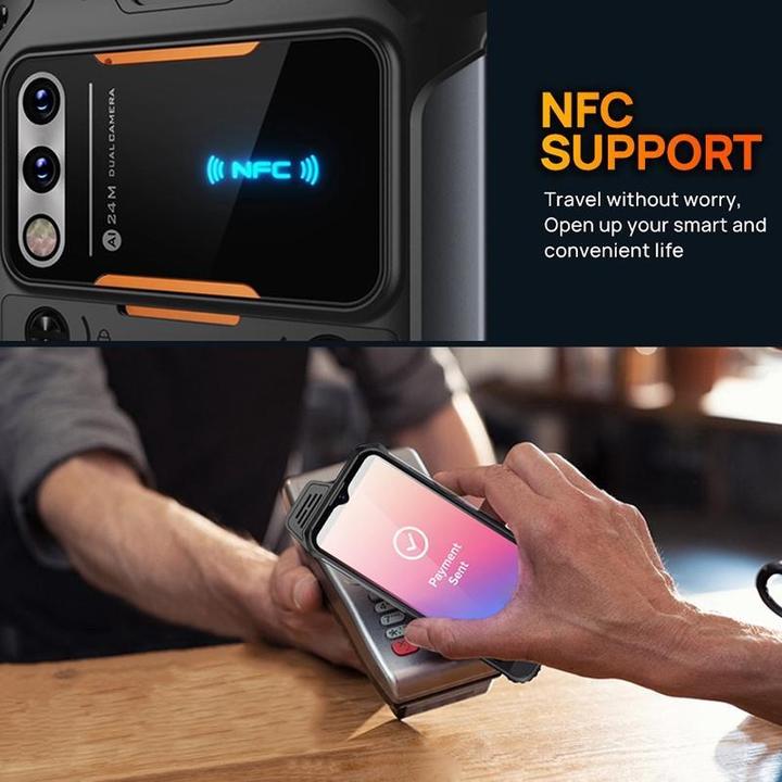 Actual product image Uniwa W888 Robustes Telefon IP68 wasserdicht