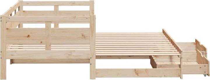 Produktbild vidaXL ausziehbares Tagesbett