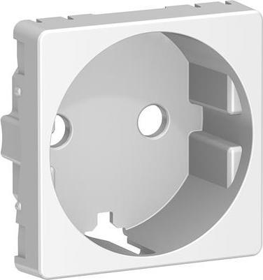 Produktbild LK FUGA® lysegrå afdaekning til enkelt schuko stikkontakt 1 modul.