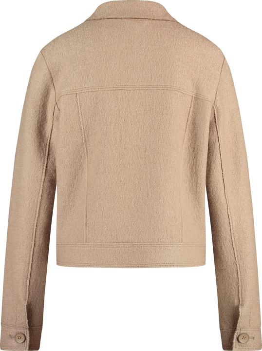 Productafbeelding Gerry Weber Boxy blazerjasje in bouclé-look Blazer lange mouw gevoerd - 63296 (42)