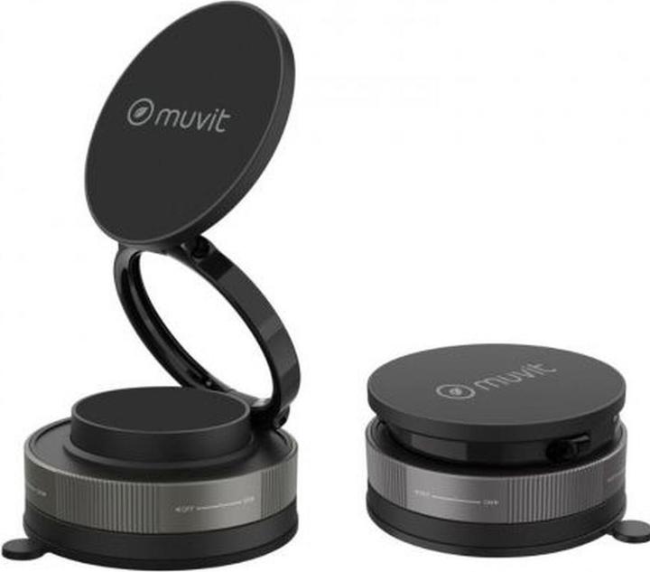Immagine prodotto Muvit Auto-Handyhalterung Mcchl0035 Schwarz