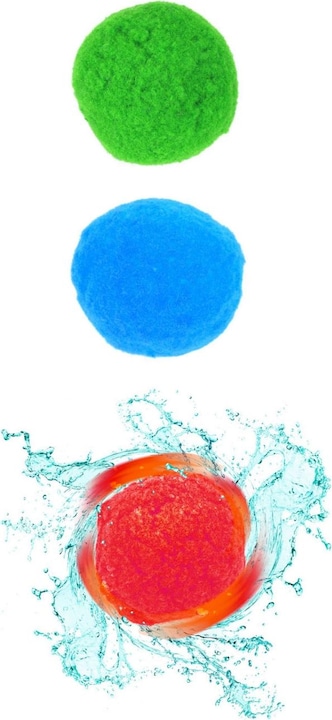 Productafbeelding Toi-Toys Herbruikbare waterballonnen Splash - 9-delige waterballenset in opbergdoos - Ø 7 c