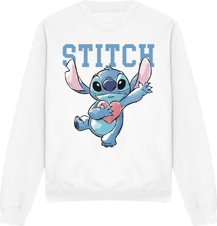 Immagine prodotto Lilo & Stitch Clutching Hearts Felpa Adulto Unisex (L)