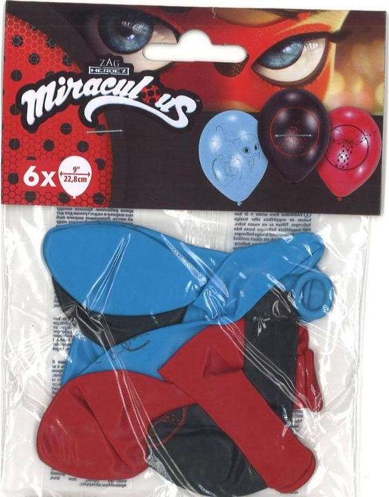 Produktbild Riethmüller Luftballons Miraculous (6x)