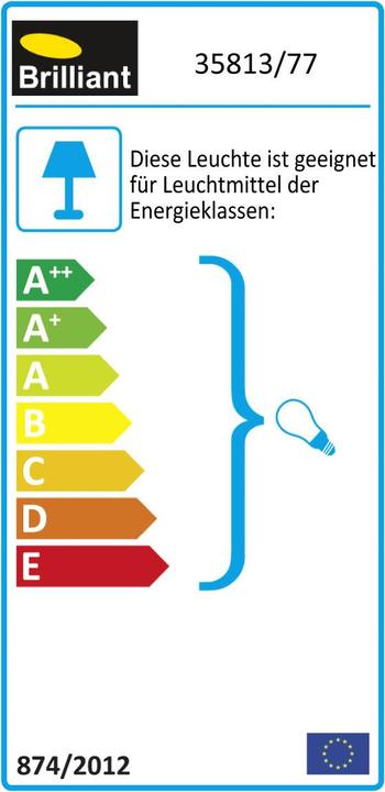 Energie-Label Brilliant Luca R50 DE 2 (E14)