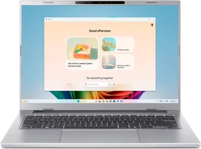 Actual product image Acer Aspire 14 AI OLED (A14-61M-R2MF) 14,0" WUXGA, OLED, Ryzen AI R5-340 (50 TOPS), 16GB RAM, 1TB SS (14", AMD Ryzen AI 5 340, 16 GB, 1 GB, DE)