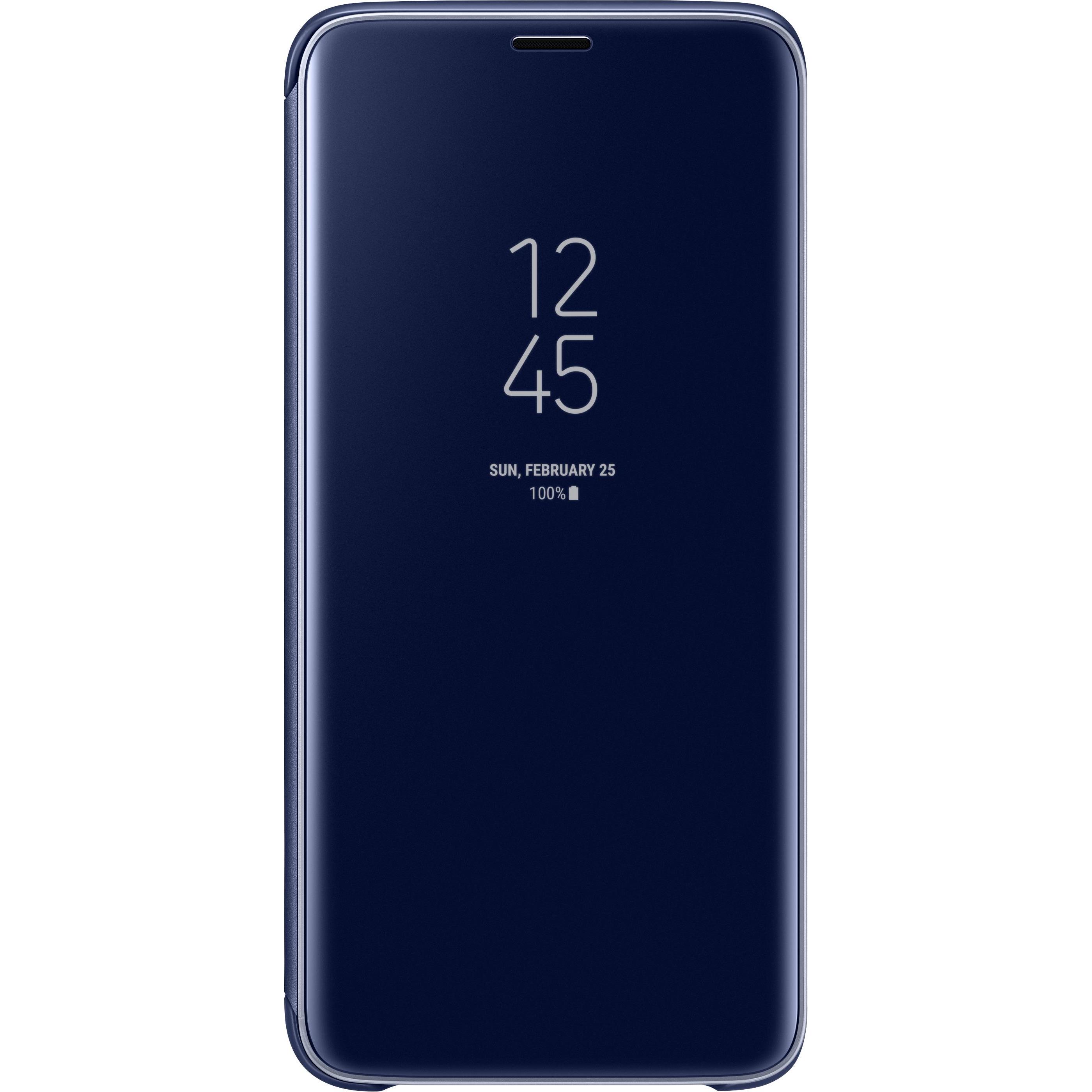 Samsung Clear View (Samsung Galaxy S9), Smartphone Hülle, Blau