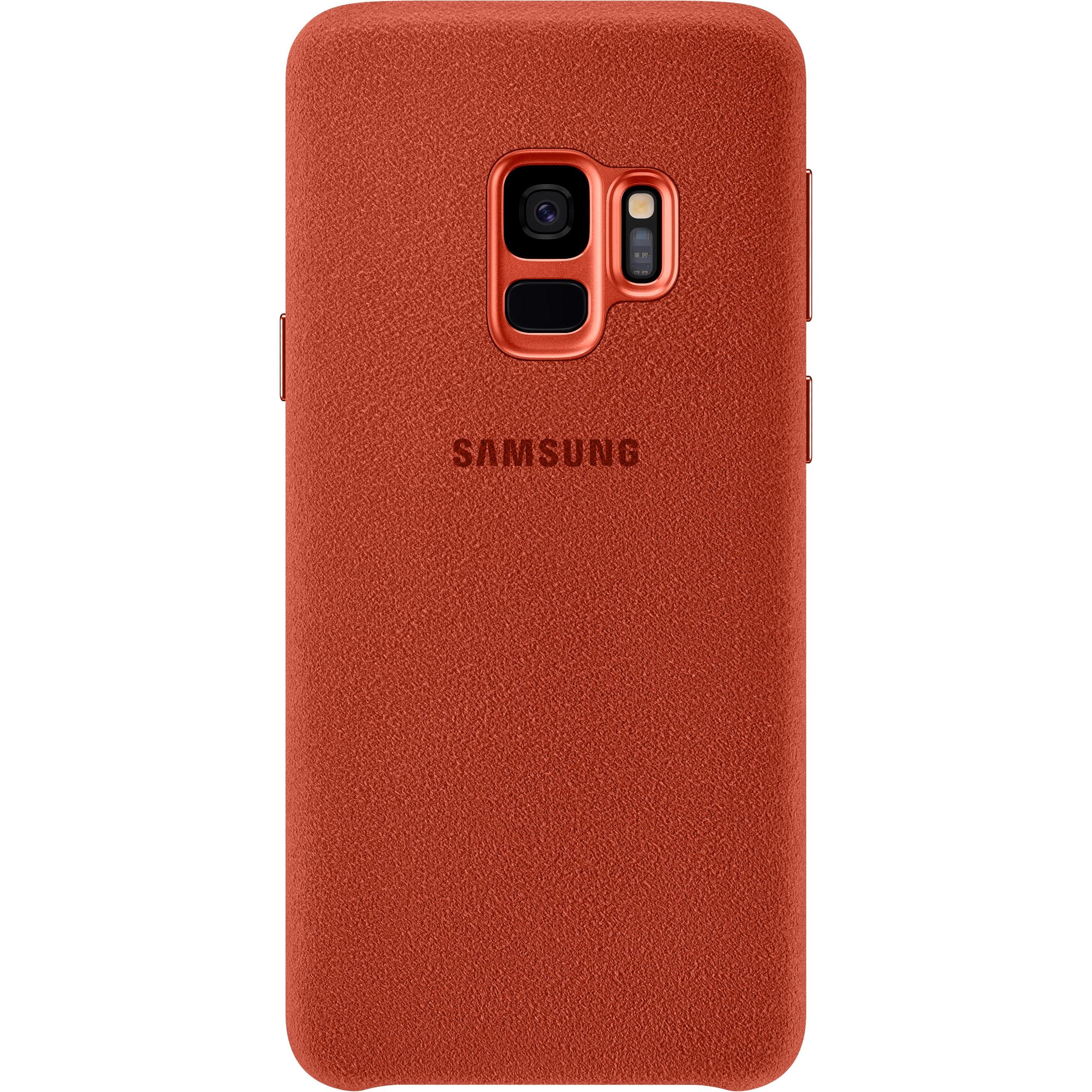 Thumbnail - Samsung Alcantara (Samsung Galaxy S9), Smartphone Hülle, Rot