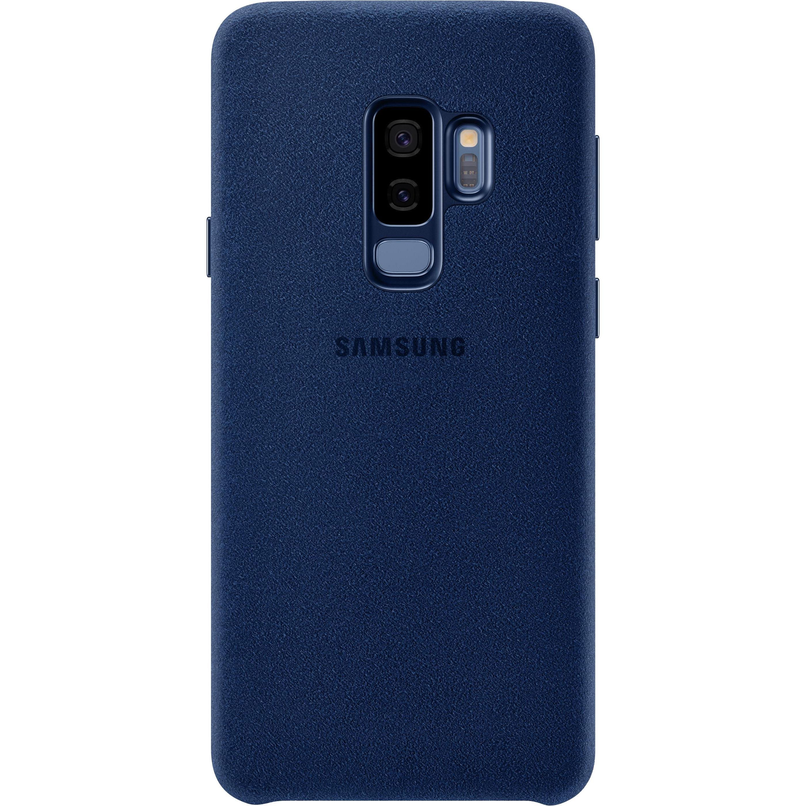 Samsung Alcantara (Samsung Galaxy S9+), Smartphone Hülle, Blau
