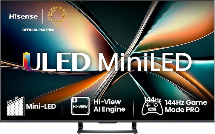 Immagine prodotto Hisense TV 75U7Q sw Mini LED-TV ULED UHD,Multituner,120Hz,Smart,D.Vision,HDR (75", U7QF, LED, UHD, 2025)