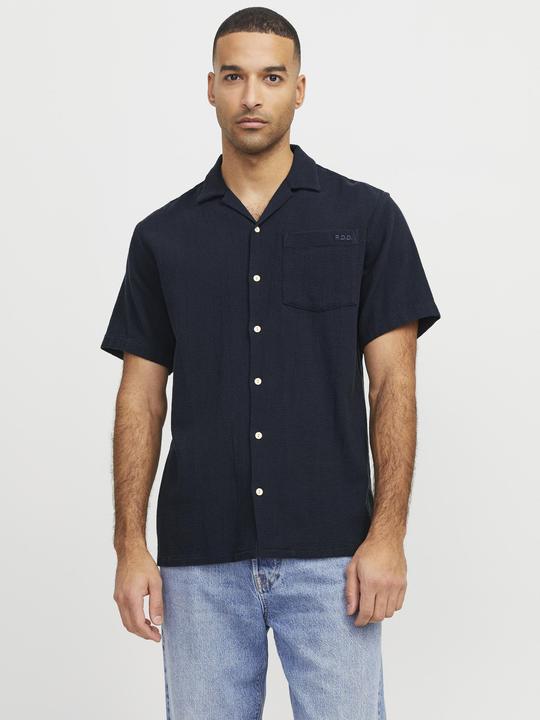 Produktbild Jack & Jones Rddwayne Structure Resort Shirt S/S Sn (XL)