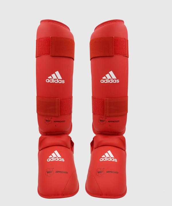 Actual product image adidas Shin & Instep Guards WKF approved red, 661.35 (40, 41)
