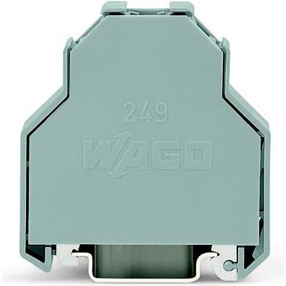 10x Wago 10 Stück Endklammer schraubenlos 249-197 / 651446, Elektronikzubehör + Gehäuse, Grau