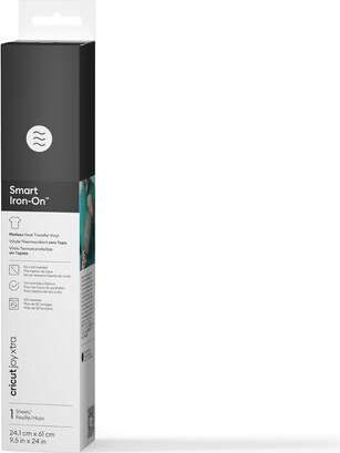 Actual product image Cricut Joy Xtra Smart iron-on film 24.1 x 61 cm, black