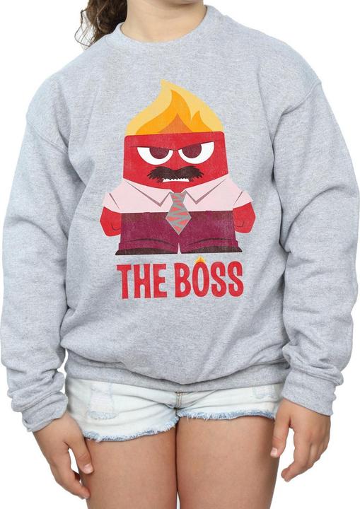 Produktbild Disney Inside Out Anger The Boss Sweatshirt Mädchen (140, 146)