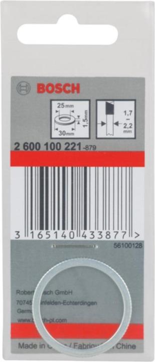Produktbild Bosch Professional Zubehör Reduzierring für PRO Kreissägeblatt, 30 x 1,5 x 25 mm