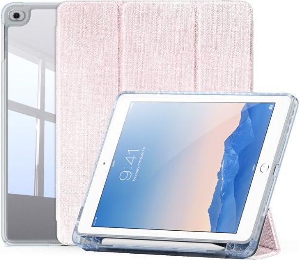 Produktbild iPad 9.7 (2017/2018), iPad Air / iPad Air 2 - Ducis Unid Series, aufstellbares Flip-Etui, Pink (iPad Air 2, IPad 9.7 (2017))