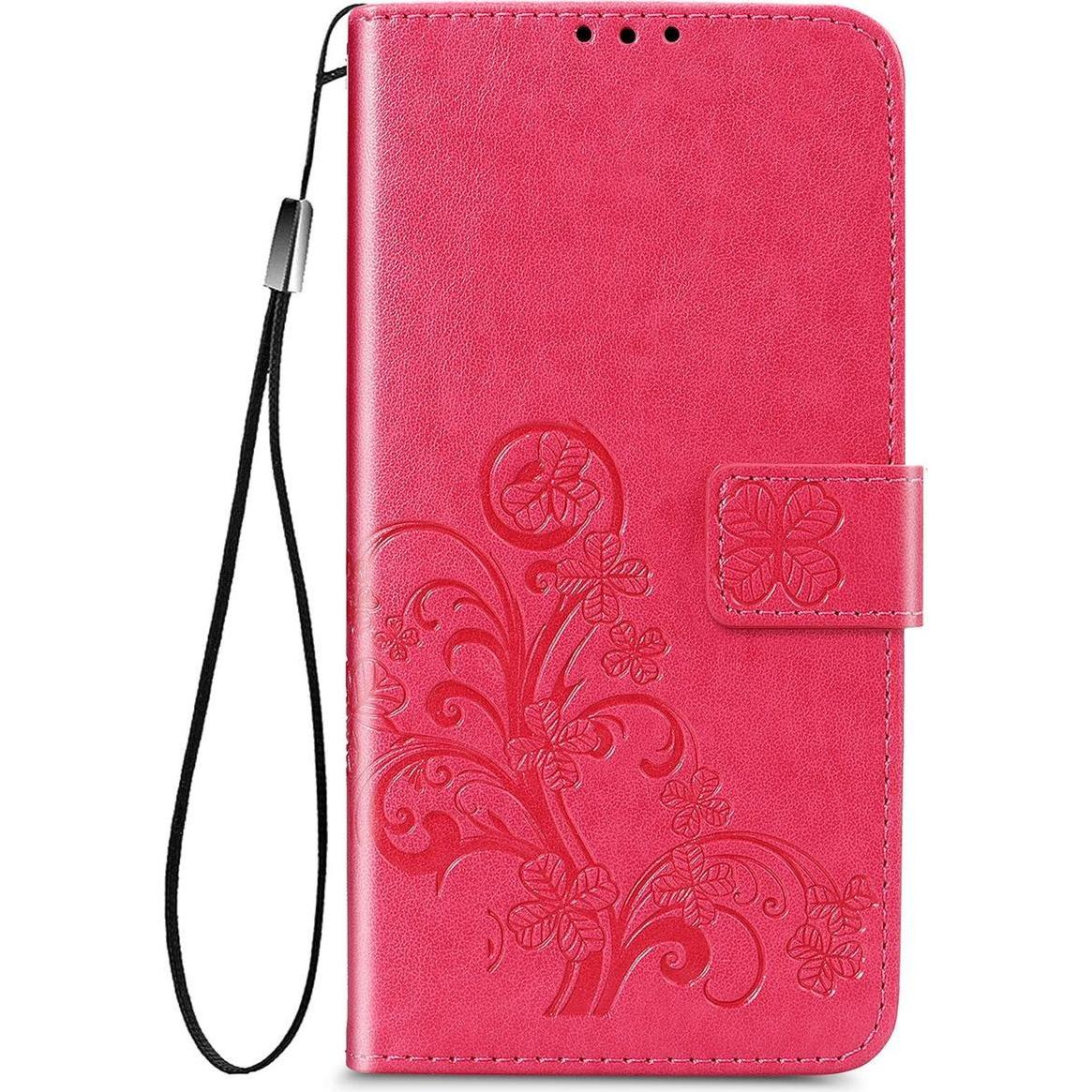 König Design Hülle Handy Schutz für Samsung Galaxy A52 4G 5G A52s Case Cover Tasche Pink Neu (Samsung Galaxy A52, Samsun...