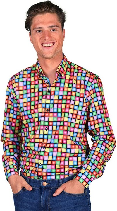 Immagine prodotto Thetru Camicia palla da discoteca, multicolore (XXL)