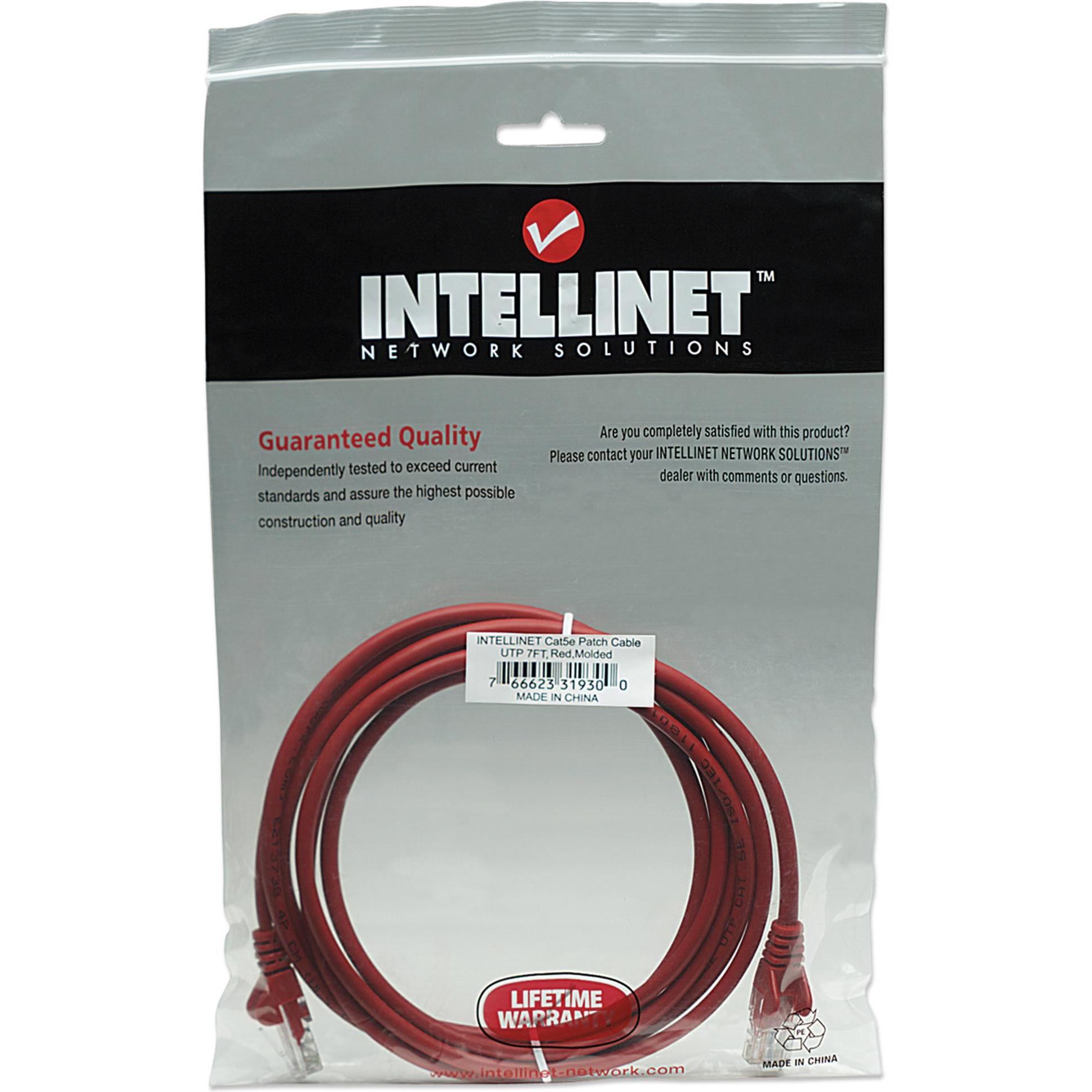 Thumbnail - Intellinet Patch-Kabel (U/UTP, CAT5e, 2 m), Netzwerkkabel
