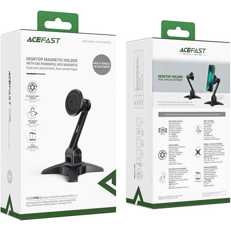 Thumbnail - Acefast E11, Smartphone Halterung, Schwarz