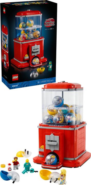Produktbild LEGO Spielzeugautomat mit Minifiguren (21358, LEGO Ideas)