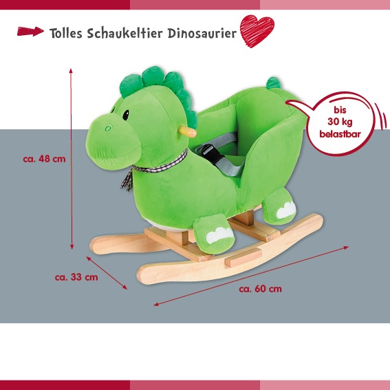 Produktbild Knorrtoys Schaukeltier "Dinosaurier"