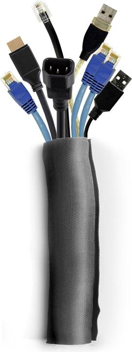 Actual product image Multibrackets Cable conduit 25m, 38mm Ø, black (Cable conduit, 2500 cm)