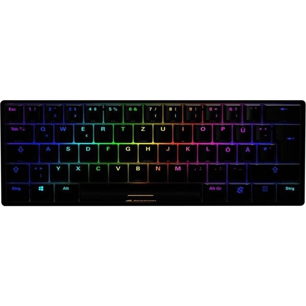 Sharkoon Skiller SGK50 S4 (DE, Kabelgebunden), Tastatur, Schwarz