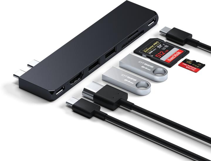 Produktbild Satechi Pro Hub Slim (USB-C, 7 Ports)
