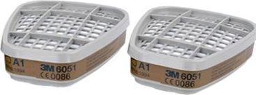 Actual product image 3M Gas and combination filter 6051 4 Pa (A1, 8 x)