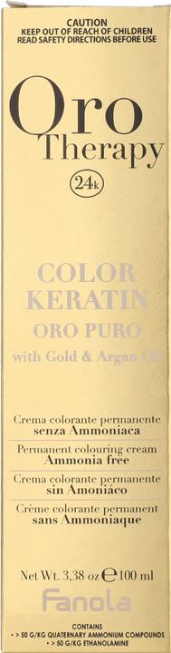 Image du produit Fanola Color Keratin Oro Puro 5/00 Castaño Claro Intenso 100ml (5, 00 Castaño Claro Intenso)